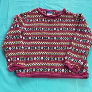 4/5T ramie/cotton old navy sweater